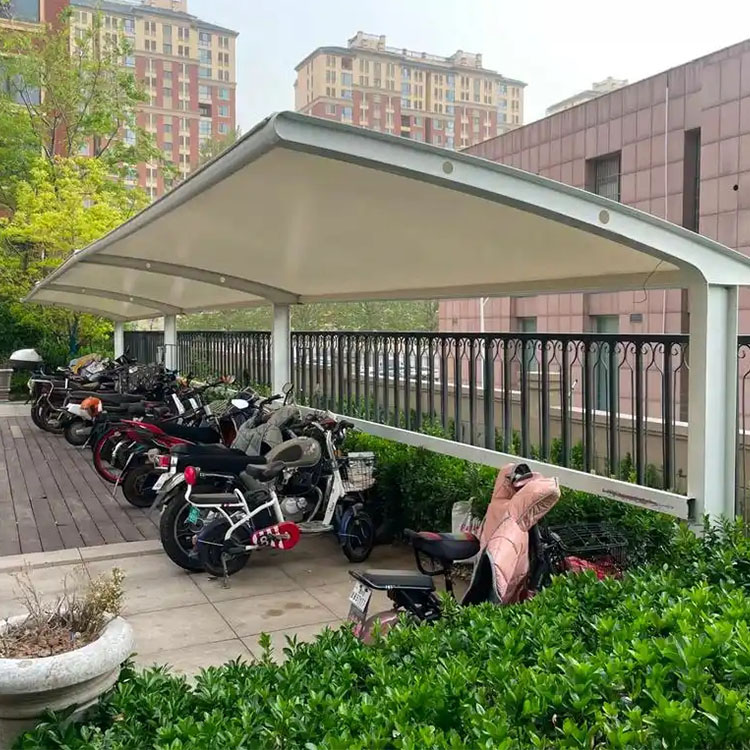 宜君县膜结构电动车棚